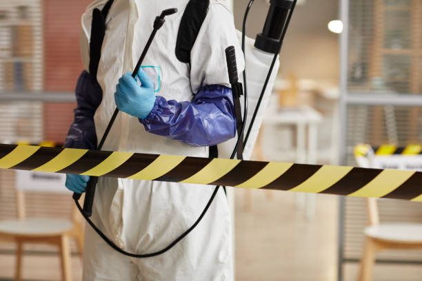 Professional Blood Cleanup technician working in Hubbell, NE